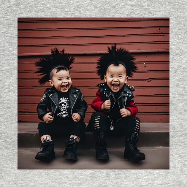 Punk Rock Toddlers by Colin-Bentham